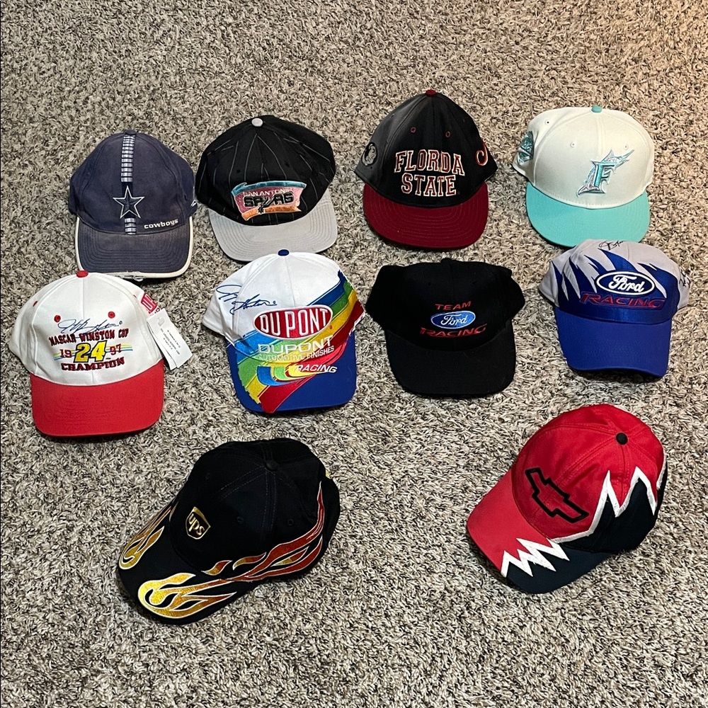 Lot of hats Can sell all together or separately!